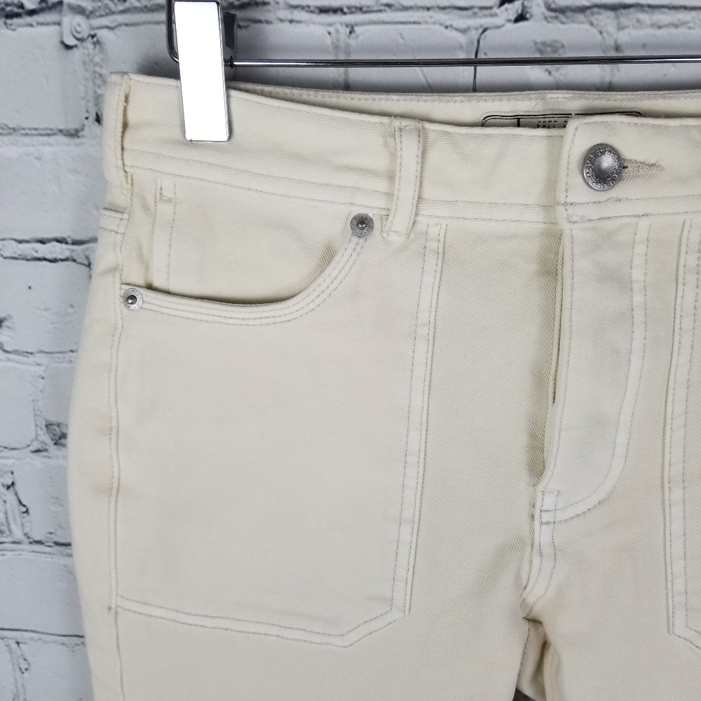 FREE PEOPLE | released hem cargo utility jeans - Picture 3 of 10